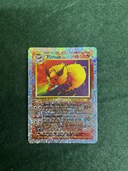 Flareon 10/110 Legendary Collection 2002 Reverse Holo Vintage Pokemon Card - Image 3