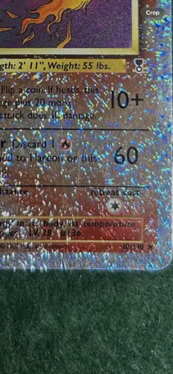Flareon 10/110 Legendary Collection 2002 Reverse Holo Vintage Pokemon Card - Image 4