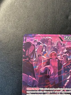 OP09-001 Shanks (2nd Anniversary Leader Alt) ONE PIECE Card TCG NM English - Image 3