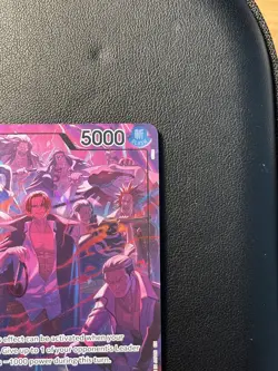 OP09-001 Shanks (2nd Anniversary Leader Alt) ONE PIECE Card TCG NM English - Image 4