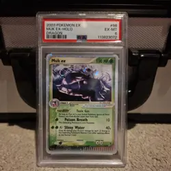 2003 POKEMON EX DRAGON #96 MUK EX-HOLO PSA 6 - Image 1