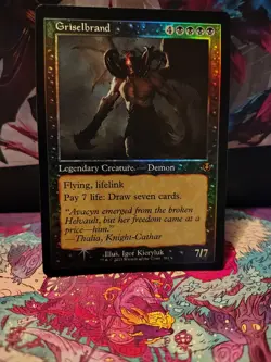 Griselbrand Retro Frame Foil Innistrad Remastered Mythic NM - Image 1