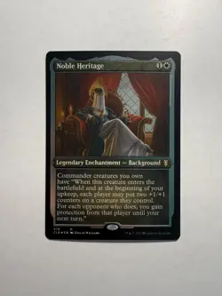 Noble Heritage (Foil Etched) 478 MTG Commander Legends: Battle for Baldur's Gate - Image 1