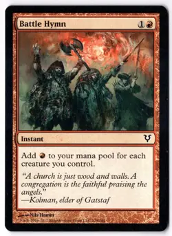 Battle Hymn AVR 128 Magic: The Gathering C NM - Image 1
