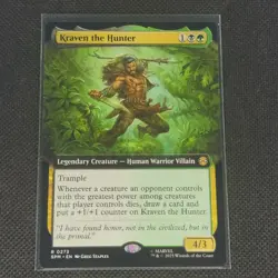 Kraven The Hunter - 0273 - R - Non Foil - Extended - Spider-Man - MTG - NM/M - Image 1