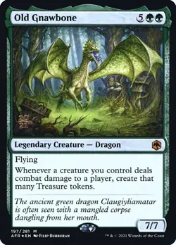 1x Old Gnawbone - Foil Near Mint MTG Magic - Kid Icarus - - Image 1