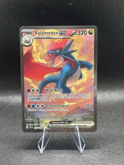 🔥🔥Pokemon TCG Journey Together Salamance Ex 187/159 Full Art🔥🔥 NM - Image 1
