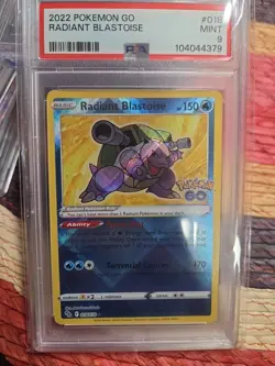 Pokemon Go TCG Charizard Blastoise Venusaur Set Radiant Charizard, Shiny Detail - Image 3