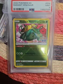 Pokemon Go TCG Charizard Blastoise Venusaur Set Radiant Charizard, Shiny Detail - Image 5