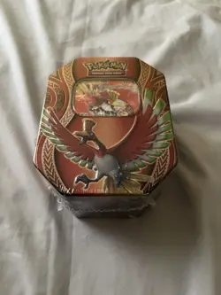 Pokemon TCG Tin- Ho-Oh GX Mysterious Powers 2017 Sun & Moon/XY Sealed - Image 1