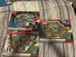 Pokemon TCG EX Box Lot Of 3 Graffiti Iron Valiant Roaring Moon New Sealed - Image 1