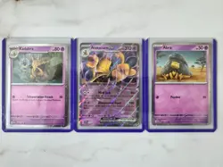 Alakazam ex Collection Promo Set SVP 050 Abra 063 Kadabra 064 Pokemon 151 - Image 1