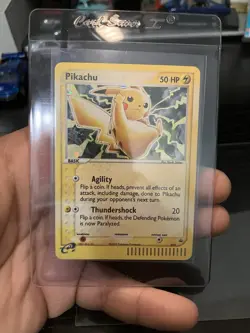 Pikachu 012 EX Series Collector's Tin Nintendo Holofoil Promo Pokemon TCG LP-NM - Image 1