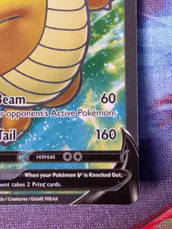 Pokemon TCG Dragonite V 076/078 Pokemon GO (NM/M) - Image 4