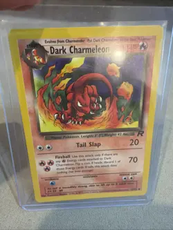 Dark Charmeleon 32/82 Pokemon Team Rocket W Stamp Promo MP - Image 1