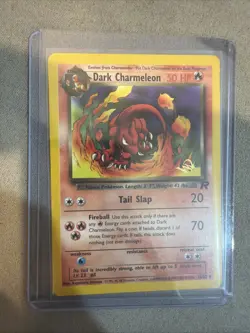 Dark Charmeleon 32/82 Pokemon Team Rocket W Stamp Promo MP - Image 2