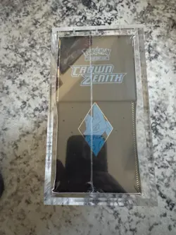 Crown Zenith Pokemon Center Elite Trainer Box Plus Factory Sealed & Acrylic Case - Image 4