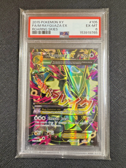 [PSA 6] M Rayquaza EX 2015 Pokemon XY Roaring Skies #105 FA EX-MT - Image 3