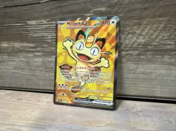 🔥 2026 POKEMON MEOWTH EX FULL ART# 107/088 MEGA EVOLUTION PERFECT ORDER - Image 3