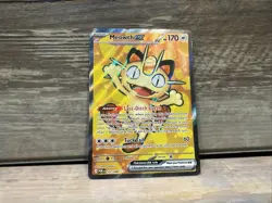 🔥 2026 POKEMON MEOWTH EX FULL ART# 107/088 MEGA EVOLUTION PERFECT ORDER - Image 4