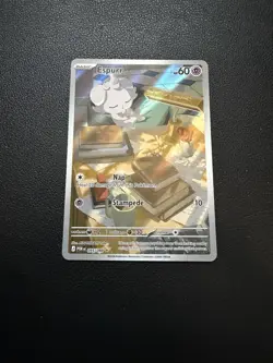 ESPURR 95/88 Pokemon Holographic Illustration Rare Perfect Order NM - Image 1