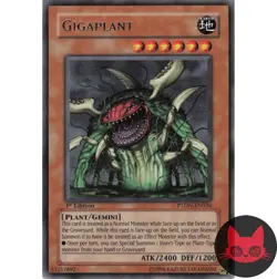 Yugioh Gigaplant PTDN-EN026 Rare 1st Edition NM - Image 1
