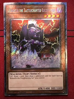 Dekoichi The Batttlechanted Locomotive - LP - RA03-EN114 - Platinum Secret Rare - Image 1