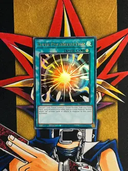 RA03-EN053 Super Polymerization Ultra Rare 1st Edition NM Yugioh Card - Image 1