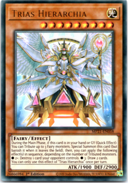Trias Hierarchia - MP21-EN058 - Ultra Rare - 1st Edition - Yugioh - Image 1