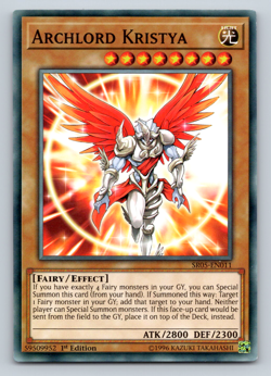Archlord Kristya - SR05-EN011 - Common - 1st Edition - Yugioh - Image 1