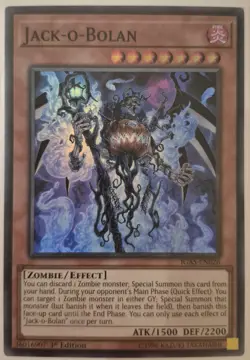 YuGiOh Jack-o-Bolan Super Rare 1st Edition IGAS-EN026 - Image 1