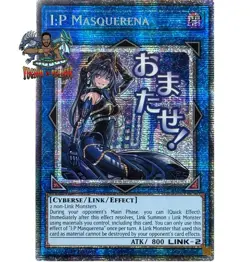 Yugioh! 1x I:P Masquerena RA05-EN105 Starlight Rare 1st Ed NM - Image 1
