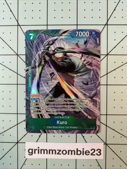 ONE PIECE Kuro Alt Art OP15-025 Adventure on KAMI's Island OP15 - Image 1