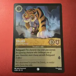 Rajah Devoted Protector 6/204 Foil Whispers in the Well Disney Lorcana M/NM - Image 1