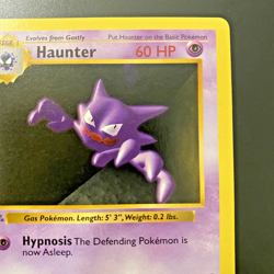 Haunter 29/102 1st Edition Shadowless Base Set Regular NM - Pokemon Card - Image 3