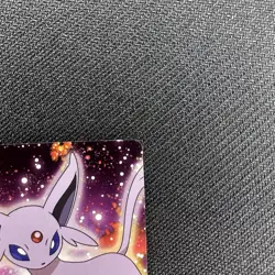 2013 Pokemon Espeon Meiji Pokemon Pikachu The Movie Metallic Card NM - Image 4