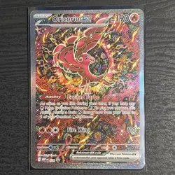 Oricorio ex 024 Holo Full Art Mega Evolution Promo NM Pokemon Card Black Star - Image 1