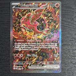 Oricorio ex 024 Holo Full Art Mega Evolution Promo NM Pokemon Card Black Star - Image 3