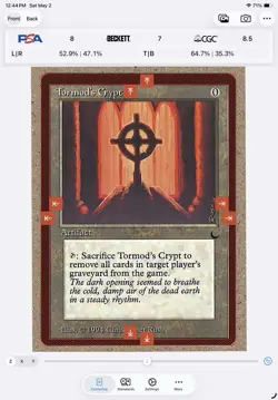 MTG TORMOD’S CRYPT #2 The Dark Regular NM/MT Magic The Gathering - Image 3