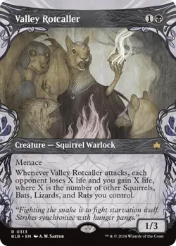 Valley Rotcaller (Showcase) - Bloomburrow (BLB) - Image 1