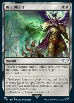 Bile Blight Light Play, English Magic the Gathering MTG Commander: Universes Bey - Image 1