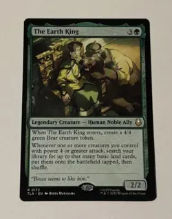 MTG The Earth King - Avatar the Last Airbender NM - Image 1