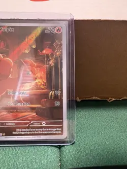 Pokemon TCG: Vulpix IR, Mega Evolution, #138/132 NM Condition - Image 4