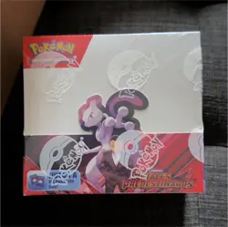Pokemon TCG Rivales Predestinados Booster Box Mewtwo Giovanni - Spanish - Image 1