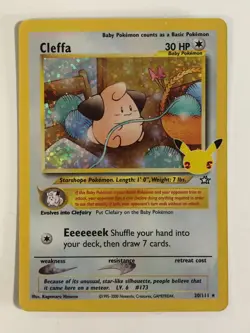 Pokemon TCG Classic Celebrations Cleffa 20/111 Near Mint - Image 1