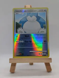 Snorlax 37/130 Diamond and Pearl Reverse Holo Rare Pokemon TCG LP - Image 1