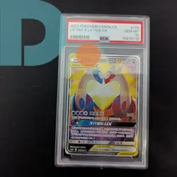 Pokemon TCG S-Chinese Latias &Latios GX 175/150 CSM2aC SR Sun&Moon PSA 10 - Image 1