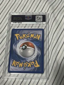 Pokemon TCG 2012 Dragons Exalted Rayquaza EX 123/124 Full Art Holo PSA 7 - Image 2
