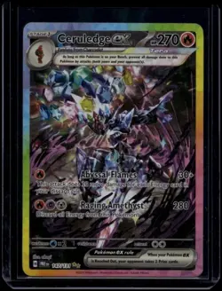 Pokemon TCG Ceruledge ex 147/131 Prismatic Special Illustration NM - Image 1