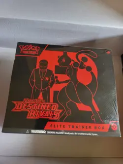 Pokemon TCG Destined Rivals Elite Trainer Box ETB Factory Sealed - Image 1